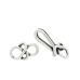 Sterling Silver Bali Small Bee Clasp - CS5524