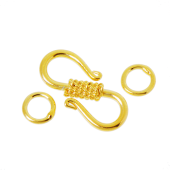 Vermeil Gold-Plated Bali S Clasp - CS5707-V