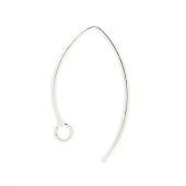 Sterling Silver Simple Ear Wire - EW4041