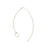 Sterling Silver Simple Ear Wire - EW4041L