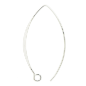 Sterling Silver Simple Ear Wire - EW4041LF
