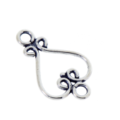 Sterling Silver Filigree Bead Connector - FS4807