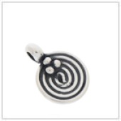 Sterling Silver Coil Jewelry Charm - FS4517