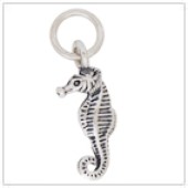 Sterling Silver Sea Horse Jewelry Charm - FS4534