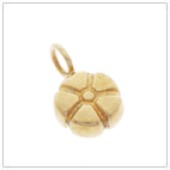Vermeil Gold-Plated Flower Jewelry Charm - FS4505-V