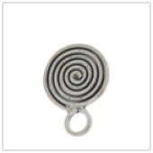 Sterling Silver Spiral Earring Post - FS4701