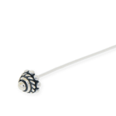 Sterling Silver Buddhist Headpin - HP4139