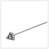 Sterling Silver Grained Headpin - HP4145