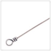 Sterling Silver Knot-Head Headpin - HP4147