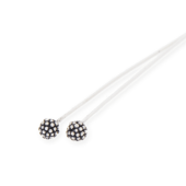 Sterling Silver Stardust Headpin - HP4135M