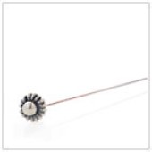 Sterling Silver Sun Flower Headpin - HP4134xL