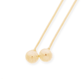 Vermeil Gold-Plated Ball Headpin - H-30-24ga-60-V