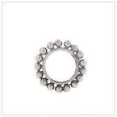 Sterling Silver Big Hole Flat Spacer - SS3028