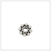 Sterling Silver Daisy Bead Spacer - SS3004