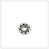 Sterling Silver Daisy Bead Spacer - SS3006