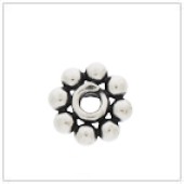 Sterling Silver Daisy Bead Spacer - SS3010