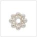 Sterling Silver Daisy Bead Spacer - SS3010