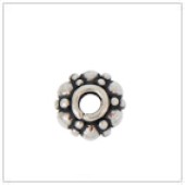 Sterling Silver Daisy Granulated Bead Spacer - SS3219