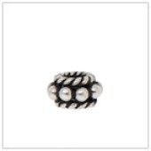 Sterling Silver Tiny Bead Spacer - SS3204M