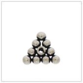Sterling Silver Triangle Bead Spacer - SS3016