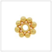 Vermeil Gold-Plated Daisy Bead Spacer - SS3009-V