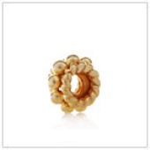 Vermeil Gold-Plated Tiny Bead Spacer - SS3204M-V