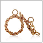 Vermeil Gold-Plated Rope Toggle Clasp - TS5113-V