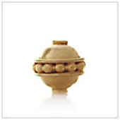 Vermeil Gold-Plated Bali Round Beads - BR1177-V