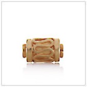 Vermeil Gold-Plated Barrel Bead - BL1312-V