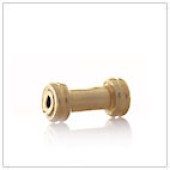 Vermeil Gold-Plated Pipe Bead - BL1301-V