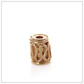 Vermeil Gold-Plated Pipe Bead - BL1307-V