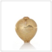 Vermeil Gold-Plated Plain Heart Bead - BP1726-V