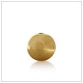 Vermeil Gold-Plated Plain Round Bead - BP1716-V