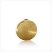 Vermeil Gold-Plated Plain Round Bead - BP1718-V