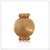 Vermeil Gold-Plated Plain Round Bead - BP1724-V