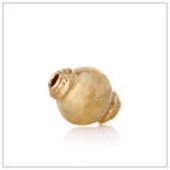 Vermeil Gold-Plated Plain Round Bead - BP1725-V