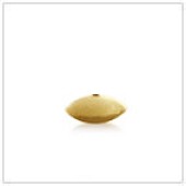 Vermeil Gold-Plated Plain Saucer Bead - BP1701-V