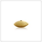 Vermeil Gold-Plated Plain Saucer Bead - BP1703-V