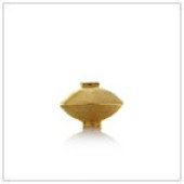 Vermeil Gold-Plated Plain Saucer Bead - BP1710-V