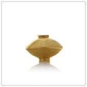 Vermeil Gold-Plated Plain Saucer Bead - BP1712-V